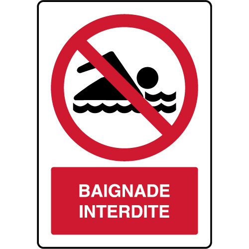 BAIGNADES INTERDITE